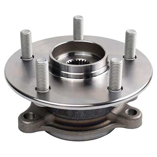 Image of TRQ Front Left and Right Wheel Bearing and Hub Assembly Set 2 Piece Compatible with 21-23 Lexus ES250 2021 Toyota Avalon XLE L4 2.5L 18-22 Camry SE LE XLE XSE L4 2.5L 18-20 Camry L L4 2.5L