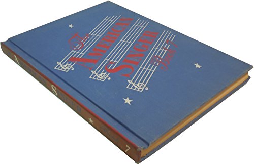 The American Singer-Book Seven B003IRH7IU Book Cover