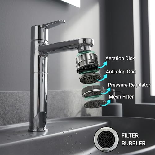 Image of GLOXY Premium Brass 30CM (12INCH) High Neck Chrome Finished Pillar Tap with Lotus Lever for Wash Basin - Deck Mount Long Neck Faucet for Wash Basins & Kitchen Sinks - 10 Years
