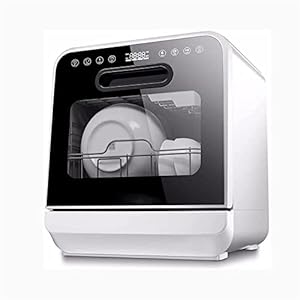 Compact aanrecht vaatwasser – Energy Star Portable Mini Dish -wasmachine In roestvrijstalen interieur for klein…