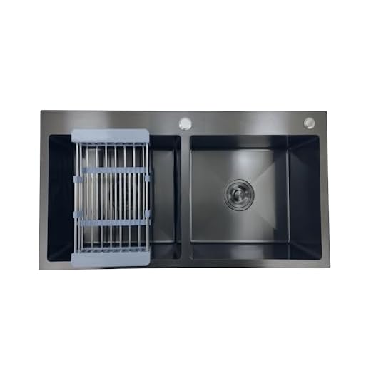 Cuba Cozinha Gourmet em Aço 304 Nano Black 8545B + Disp 500