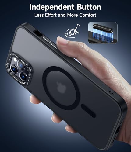 LeYi for iPhone 11-Pro-Max-Cases with Screen Protector Camera Cover Black - image 7