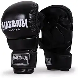 Par Luva Mma Maximum Treino Sparring Grappling Combate