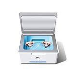 Lámpara UV-C de 360 grados HSTV Deshumidificador Electrico para Audifonos Coclear Electrónico Desinfectante De UV-C Desinfectante Deshumidificadores Maletín De Limpieza Y Caja De Secado