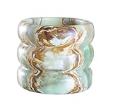 Design élégant : fabriqué en marbre, veuillez noter qu'en raison des propriétés uniques de la pierre, la couleur et le ton peuvent varier légèrement.