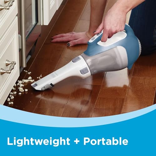 Black+Decker, Dustbuster AdvancedClean Handheld Vacuum Cordless, Compact Home and Car Vacuum with Crevice Tool, Rotating Nozzle and Charging Station - image 7