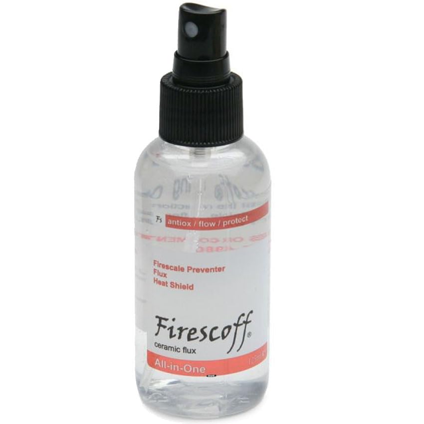 Firescoff Nano-Ceramic Spray Flux Jewelry Soldering Protector 4 oz - 120ml
