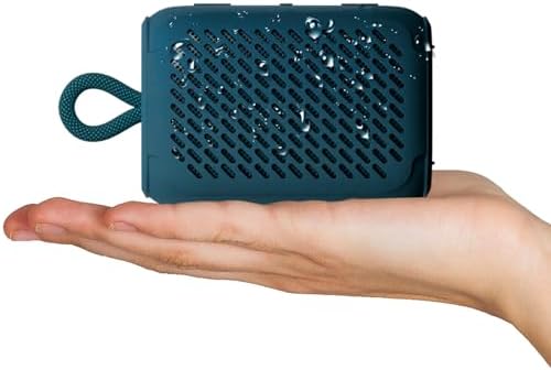 MS6 Caixa de Som Bluetooth Portátil IPX6, Grave Turbo 6W com Ímã ...