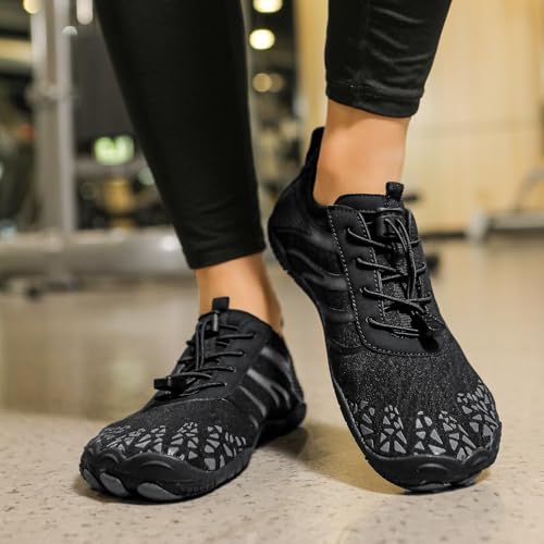 Image of Hike Barefoot Shoes Womens Mens, Pro Water Shoes Barefoot Hike Shoes, Wide Toe Box Non-Slip Breathable