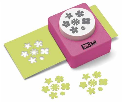 Mcgill Perfect Petals Stacking Lever Punch, Baby Blooms, Multi Size 0.3125-Inch, 0.625-Inch #TOP1