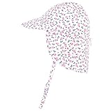 Hudson Baby Gorro de protección solar para bebé niña - rosa - 0-6 meses