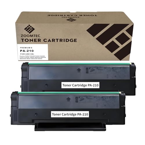 Cartuccia Toner Compatibile Meagiis PA-210 Per Pantum P2500W M6500NW M6550NW M6600N – Resa 1600 Pagine, Chip Aggiornato (1 Nero)