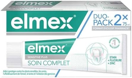 Elmex Complete Care Sensitive Plus Pasta Dentífrica Juego de 2 x ...