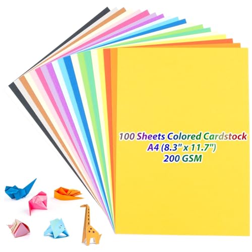 Papier cartonné 200g pour activités manuelles en famille et DIY