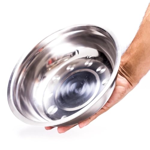 6 Tigelas Bowl Saladeira Cumbuca Em Inox 21x5,5cm
