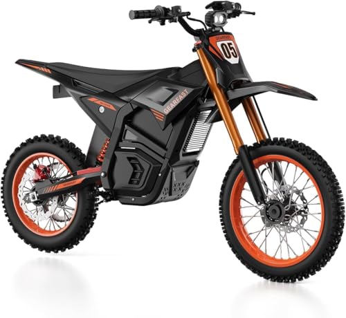 bfmacsme Electric Dirt Bike for Teens Adults, 3500W Peak Mid-Drive