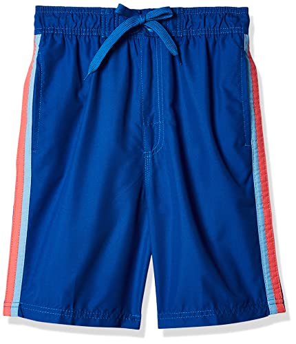 Kanu Surf Boys' Reflection Quick Dry Upf 50+ Beach Swim Trunk, Tivoli Royal, Large (14/16) #TOP10