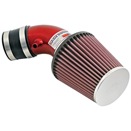K&N Kit d'admission Typhoon compatible avec Mini Cooper L4-1.6L (SR) 2001-2006 - Rouge (69-2020TR)