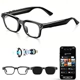 Dubite Ai Smart Glasses with Camera and Bluetooth Audio,4K Video Recording
