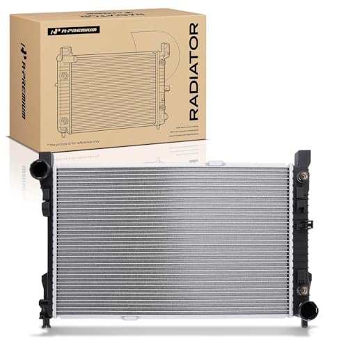 A-Premium Engine Coolant Radiator with Transmission Oil Cooler Compatible with Mercedes-Benz C230 C240 C280 C32 AMG C320 C350 SLK280 SLK350, Automatic Transmission, Replace# 2035000503 by A-Premium - Used condition - US$120.79