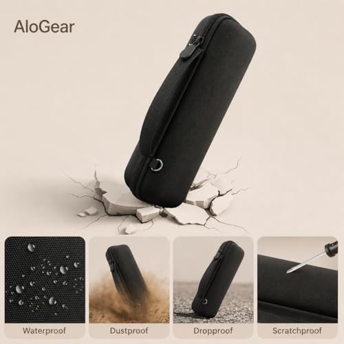 Image of Travel Carry Case for New JBL Flip 7, 6, 5, 4, 3 Portable Speaker, Shockproof, Dustproof, Protective Cover Storage Bag (Black Inside)