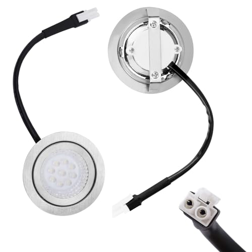 Gosknor 2Pcs Range Hood Light Bulbs Recessed
