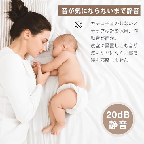 掛け時計 電波時計 壁掛け時計 電波 静音 おしゃれ アクリル 透明 軽量 カベ掛け時計 3D立体数字 見やすい 北欧 モダン 木目調 ウォールクロック 壁かけ時計 かわいい 直径30cm リビング 寝室 部屋飾り 新築祝い ギフト 贈り物（電波時計） [3]