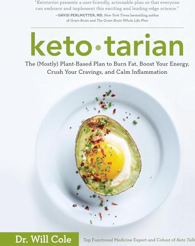 Portada de Ketotarian: The Plant-Based Plan to Burn Fat, Boost Your Energy, Crush Your Cravings, and Calm Inflammation: A Cookbook