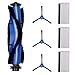 GWGP Replacement Parts Kit for Eufy RoboVac 30C RoboVac 11S RoboVac 30 RoboVac 15C RoboVac 15T RoboVac 35C RoboVac 12 Filter Rolling Brush Side Brush Vacuum Accessory