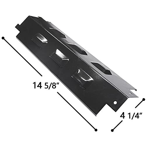Vicool 14 5/8 X 4 1/4'' Heat Plate Shield Replacement For Charbroil, Savor Pro, Kenmore, Master Chef, Rangemaster, Porcelain Steel, 3-Pack, Hyj853A #TOP1