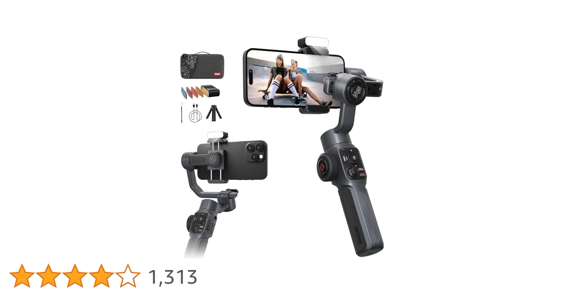 Amazon.co.jp: Zhiyun Smooth 5 COMBO 3軸スマホジンバル