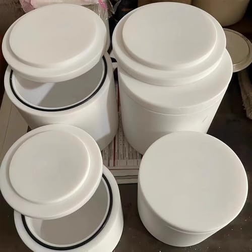 Tarro de molienda de bola de nylon 2L para molino planetario miniatura 6