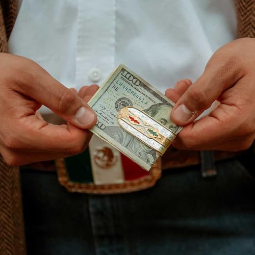 Montana Silversmiths Made in the USA Western Lifestyle Money Clip (Mexican Pride)2