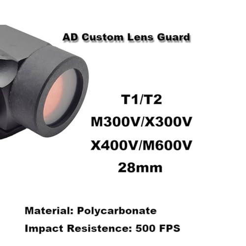 Fabeas Tactically Hunting LED Light Len Guard Redness Dots Sight Scope Len Guard Flashlight Len Protectors - Image 4