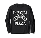 Photo Gallery funny this girl loves pizza food lover pizza maglia a manica Photo Gallery funny this girl loves pizza food lover pizza maglia a manica