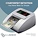 AccuBANKER D470 Quadscan 4-Way Orientation Counterfeit Bill Detector with UV, MG, IR, WM, Image, Length, Spectrum 7-Point Counterfeit Detection Methods - Optional Battery for Portable Use (No Battery)
