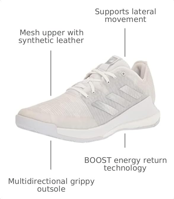 Image of Adidas Womens CrazyflightIndoor Court Shoe