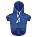 Paiaite Blauer Hunde-Kapuzenpullover Chihuahua, Halte deinen Hund mit dem stilvoll bedruckten Sweatshirt warm, Haustierkleidung und Pullover in einem, perfekt für Winter, kühle Sommernächte, Größe XS