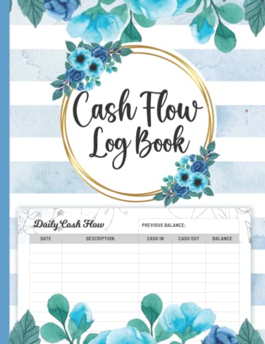 Daily Cash Flow Log Book for Small Business