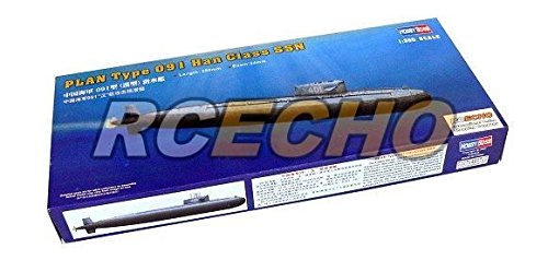 HobbyBoss 1/350 War Ship Plan Type 091 Han Class SSN 83512 maquette de navire