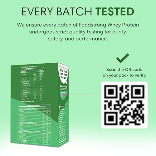 Image of Foodstrong Whey Protein Powder (Concentrate + Isolate), 100% Hormone Free Grass-Fed Whey, 26G Protein & 6.6G BCAA, Mango, With Turmeric & Digestive Enzymes, 6 Sachets, 210G