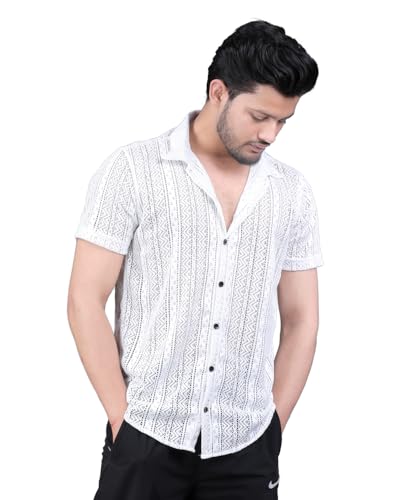 Image of Noble Monk Men's Regular Fit Polo Shirt | 3 /4 Sleeve | Casual Shirt for Men