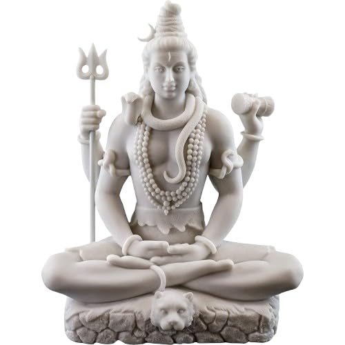 Petite statue en résine blanche : sublimez votre tableau de bord