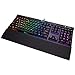 CORSAIR K70 RGB MK.2 RAPIDFIRE Low Profile - Backlit RGB LED - USB Passthrough & Media Controls - Fastest & Linear Low Profile - Cherry MX Speed