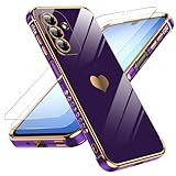 LeYi Funda para Samsung Galaxy A17/A 17 4G/5G 5 G, Oscuro