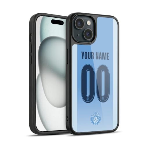 Coque militaire iPhone 15 Manchester City antichoc personnalisable