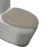 Madeals Thick Microfiber Toilet Lid Cover and Toilet Tank Lid Cover Microfiber Cover for A Lid Toile