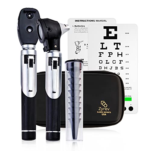 Zyrev Otoscope Ophthalmoscope Duplex Set MultiFunction Otoscope