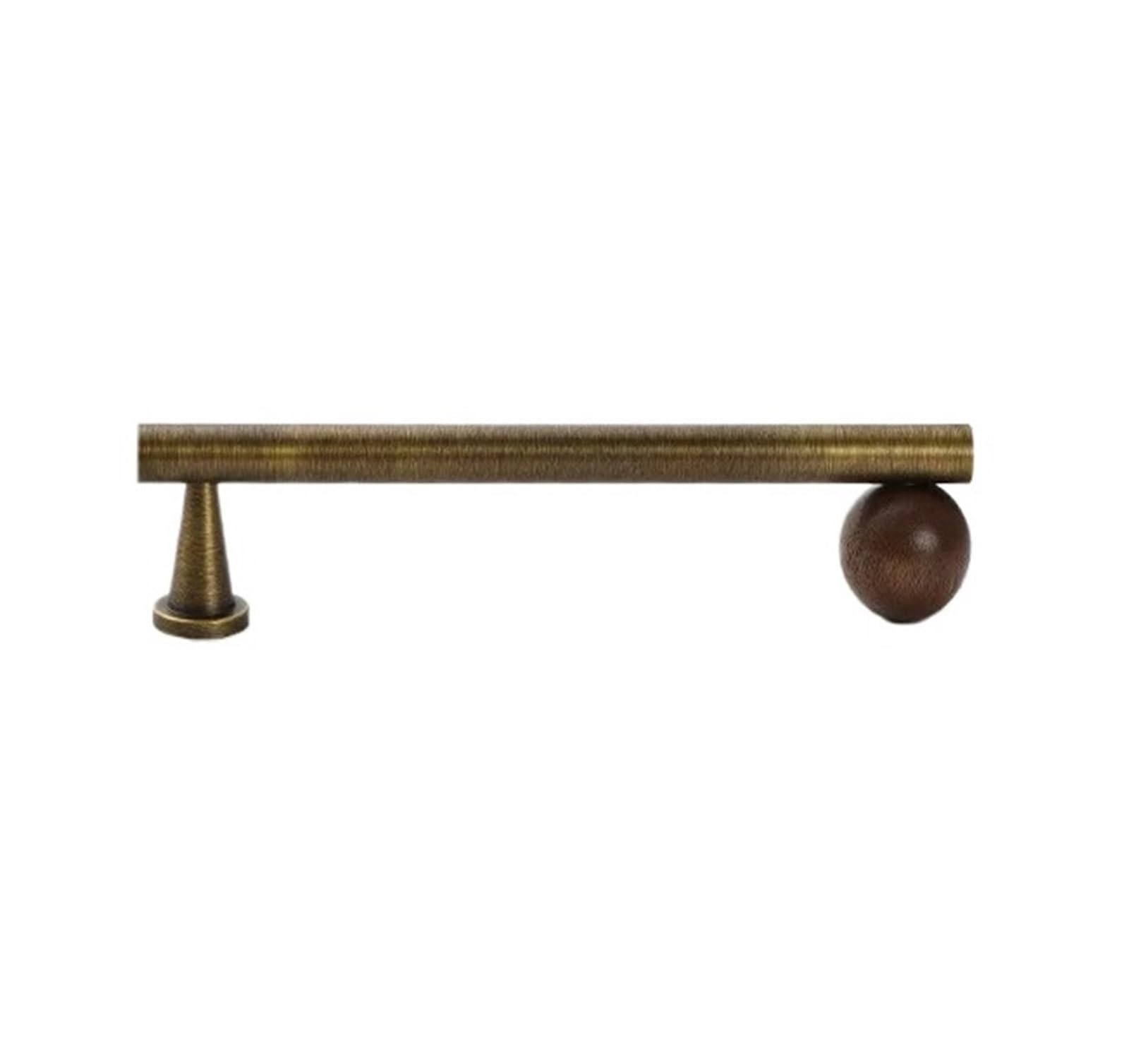 Vaqropnshrg Bronze-128Mm Furniture Handles, For Universal, Brass Walnut Wood Cabinet Hardware