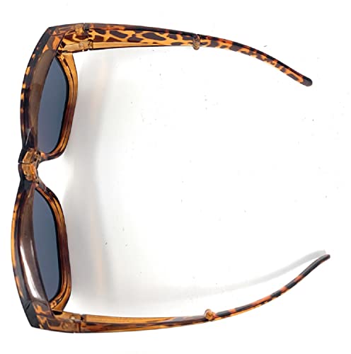 The Trendsetter Folding Fit Over Glasses, OTG, Polarized Unisex Wrap-Around Sunglasses for Men and Women3